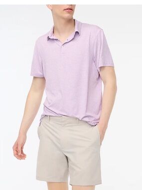 NWT J Crew 9” inseam tech shorts in stone size 33